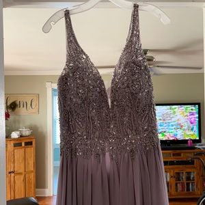 Light purple prom dress size 12